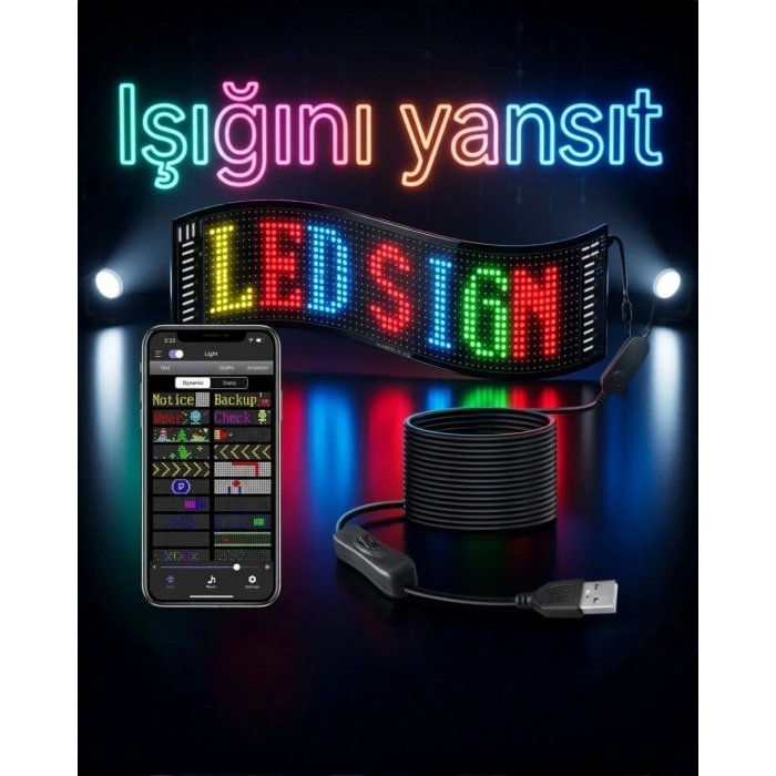 USLUCAN ALIŞVERİŞ LED MATRİX 60CM