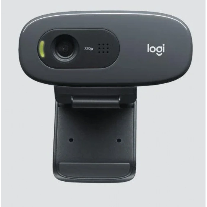USLUCAN ALIŞVERİŞ LOGITECH C270 HD 720P MIKROFONLU WEBCAM SİYAH 960-001063