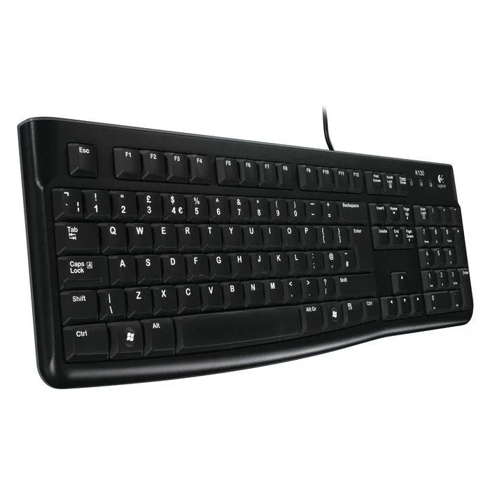 USLUCAN ALIŞVERİŞ LOGITECH K120 Q USB KABLOLU KLAVYE SİYAH 920-002505