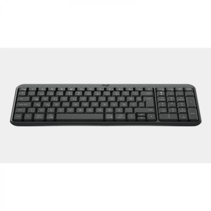USLUCAN ALIŞVERİŞ LOGITECH K250 TAM BOYUTLU KOMPAKT BLUETOOTH TÜRKÇE Q KLAVYE GRİ 920-013460