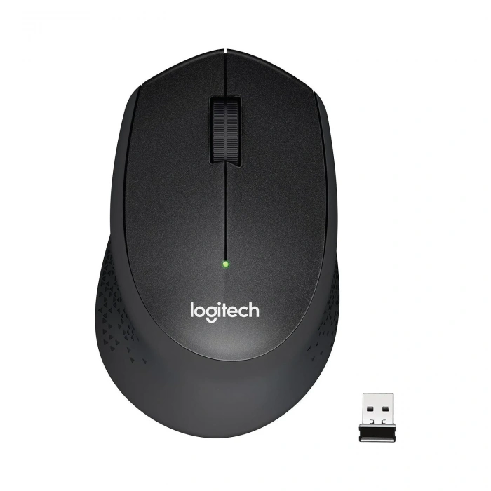 USLUCAN ALIŞVERİŞ LOGITECH M330 KABLOSUZ SESSİZ USB OPTİK MOUSE SİYAH 910-004909