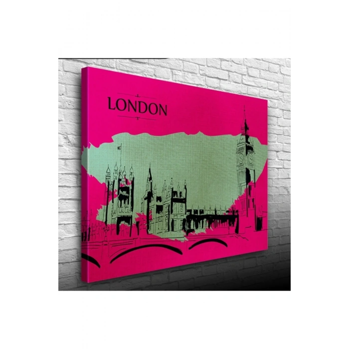 USLUCAN ALIŞVERİŞ London Canvas Tablo (50x70)