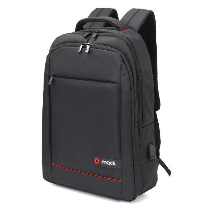 USLUCAN ALIŞVERİŞ MACK MCC-007 17.3 OFFICE USB GİRİŞLİ NOTEBOOK SIRT ÇANTASI SİYAH
