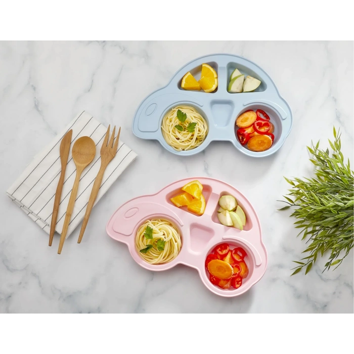 USLUCAN ALIŞVERİŞ Mama Tabağı Tabldot Araba