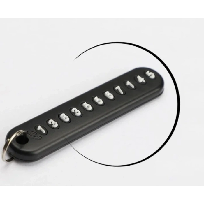 USLUCAN ALIŞVERİŞ Mini Anahtarlık Çok Amaçlı Numaratör