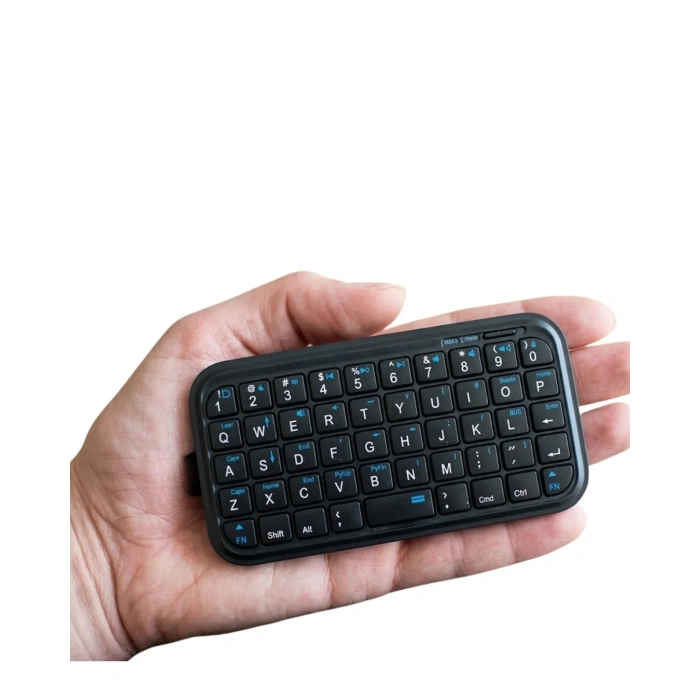 USLUCAN ALIŞVERİŞ Mini Bluetooth Klavye Kablosuz Taşınabilir Cep Boyutu Klavye