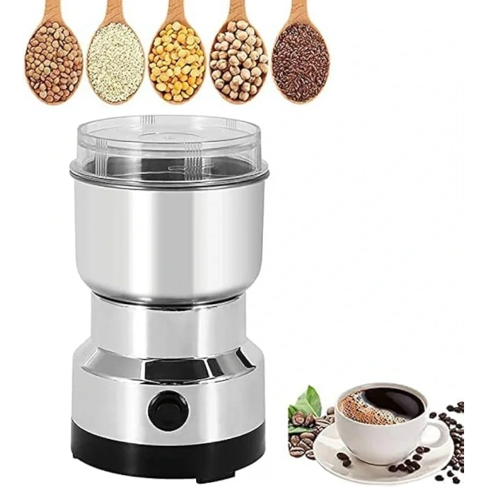 USLUCAN ALIŞVERİŞ Mini Elektrikli Kahve Öğütücü