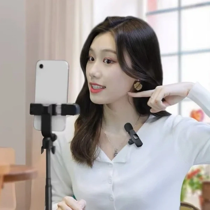 USLUCAN ALIŞVERİŞ Mini Yaka Mikrofonu Type-C Uyumlu