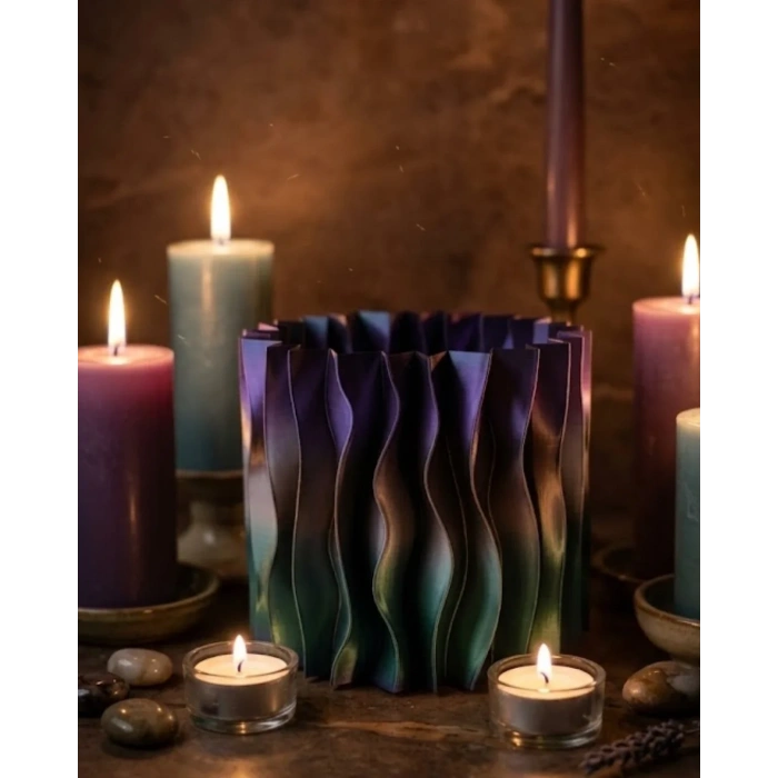 USLUCAN ALIŞVERİŞ MOR RENKLİ VAZO