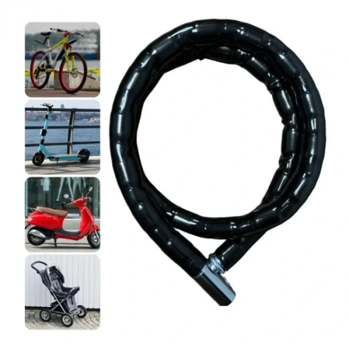 USLUCAN ALIŞVERİŞ Motor Bisiklet Kilidi 22 mm x 100 cm