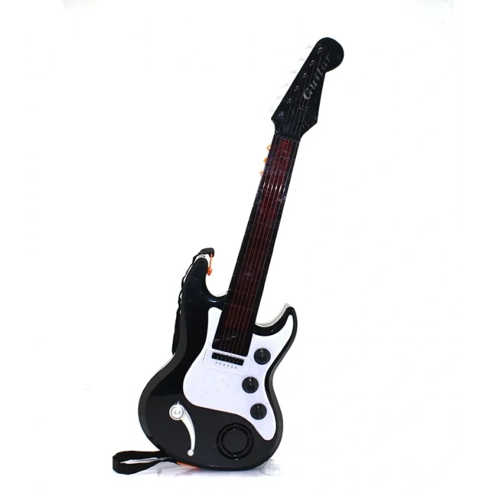 USLUCAN ALIŞVERİŞ Müzikli Ledli Gitar Model 3