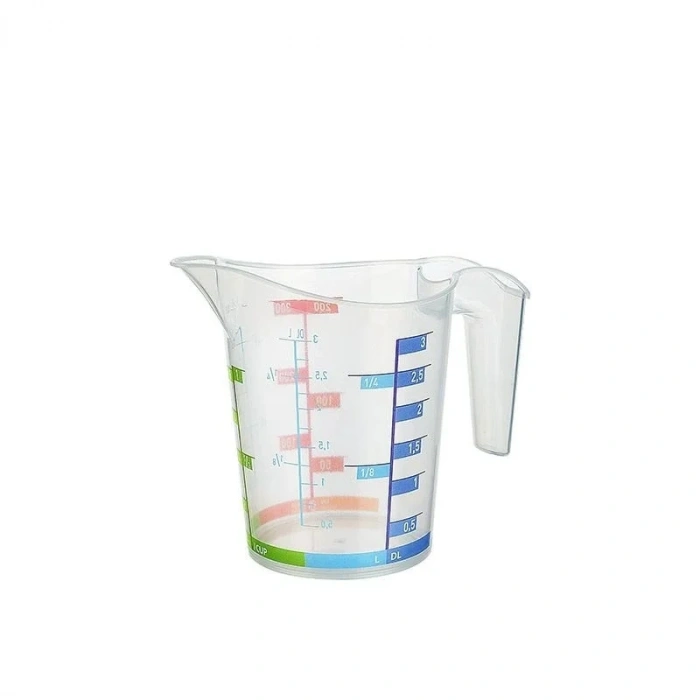 USLUCAN ALIŞVERİŞ Ölçü Kabı Dereceli Renkli 300ML - 10,1oz