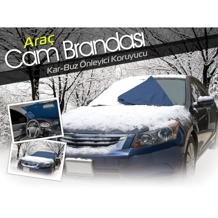 USLUCAN ALIŞVERİŞ Ön Cam Kar Brandası ve Silecek Koruma Seti