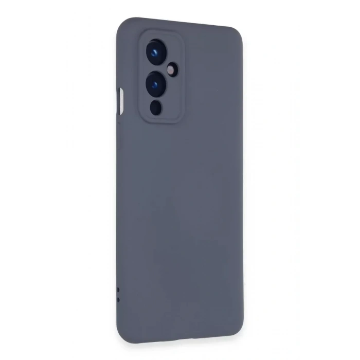 USLUCAN ALIŞVERİŞ One Plus 9 Kılıf Nano içi Kadife Silikon - Gri