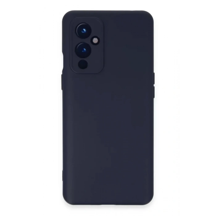 USLUCAN ALIŞVERİŞ One Plus 9 Kılıf Nano içi Kadife Silikon - Lacivert