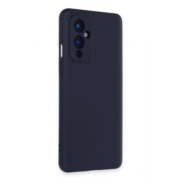 USLUCAN ALIŞVERİŞ One Plus 9 Kılıf Nano içi Kadife Silikon - Lacivert