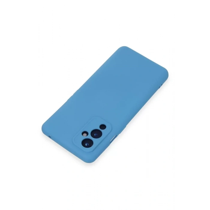 USLUCAN ALIŞVERİŞ One Plus 9 Kılıf Nano içi Kadife Silikon - Mavi