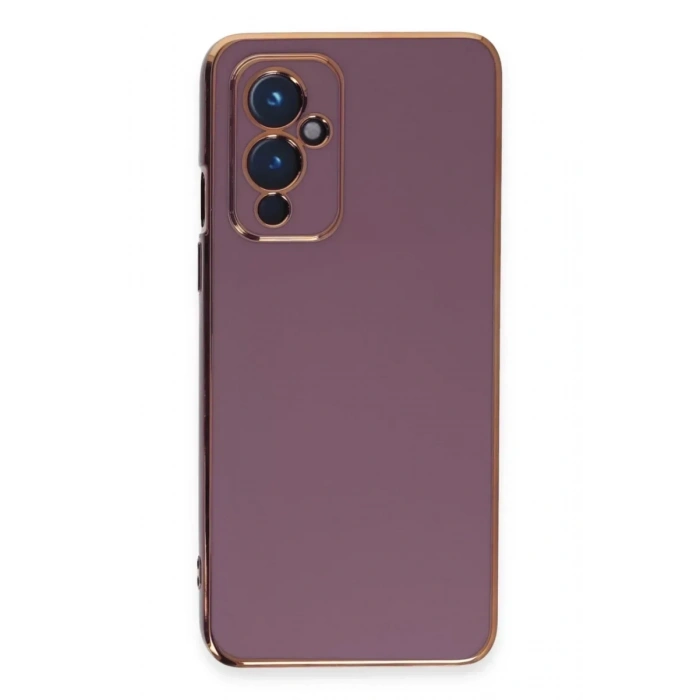 USLUCAN ALIŞVERİŞ One Plus 9 Kılıf Volet Silikon - Mor