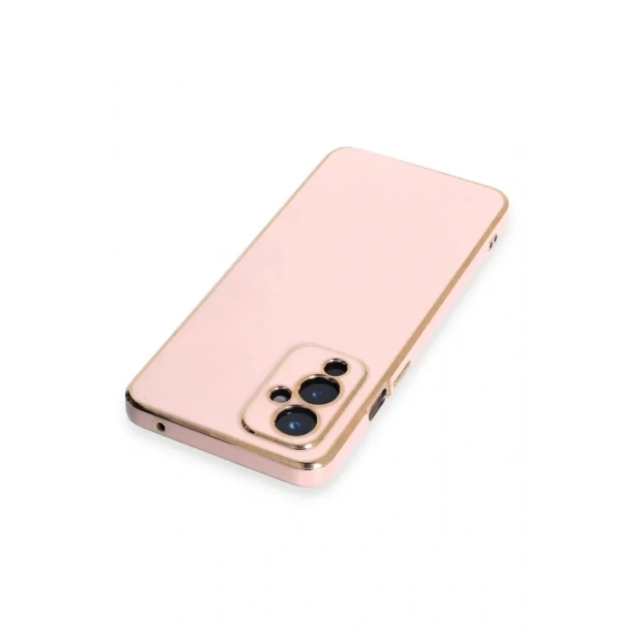 USLUCAN ALIŞVERİŞ One Plus 9 Kılıf Volet Silikon - Pembe