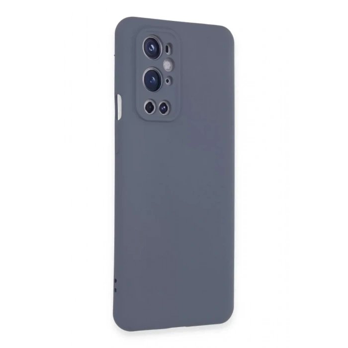 USLUCAN ALIŞVERİŞ One Plus 9 Pro Kılıf Nano içi Kadife Silikon - Gri