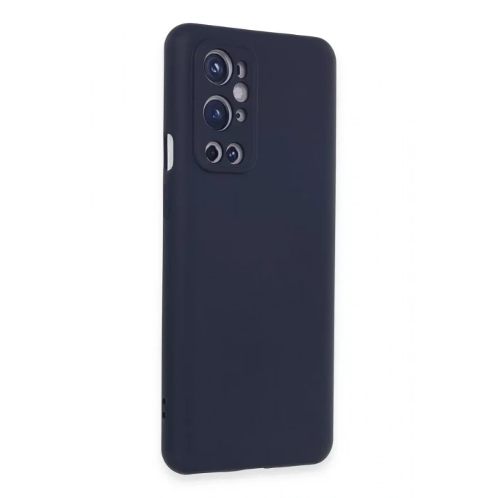 USLUCAN ALIŞVERİŞ One Plus 9 Pro Kılıf Nano içi Kadife Silikon - Lacivert