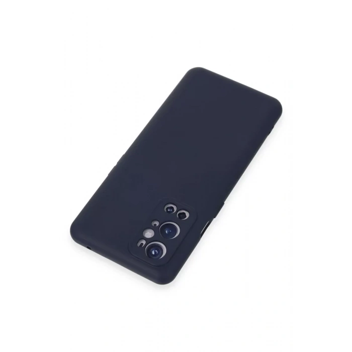 USLUCAN ALIŞVERİŞ One Plus 9 Pro Kılıf Nano içi Kadife Silikon - Lacivert