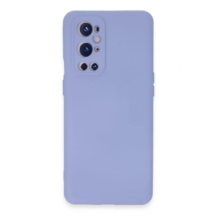 USLUCAN ALIŞVERİŞ One Plus 9 Pro Kılıf Nano içi Kadife Silikon - Mavi