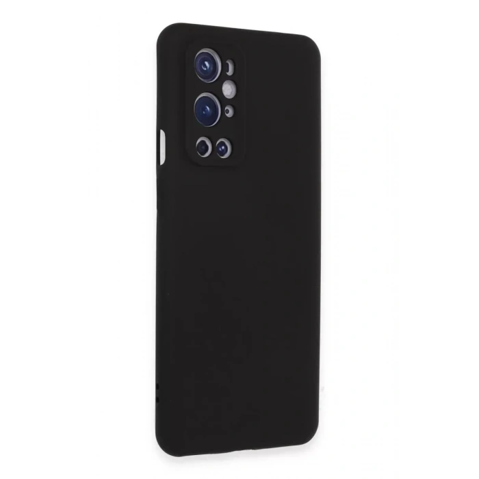 USLUCAN ALIŞVERİŞ One Plus 9 Pro Kılıf Nano içi Kadife Silikon - Siyah
