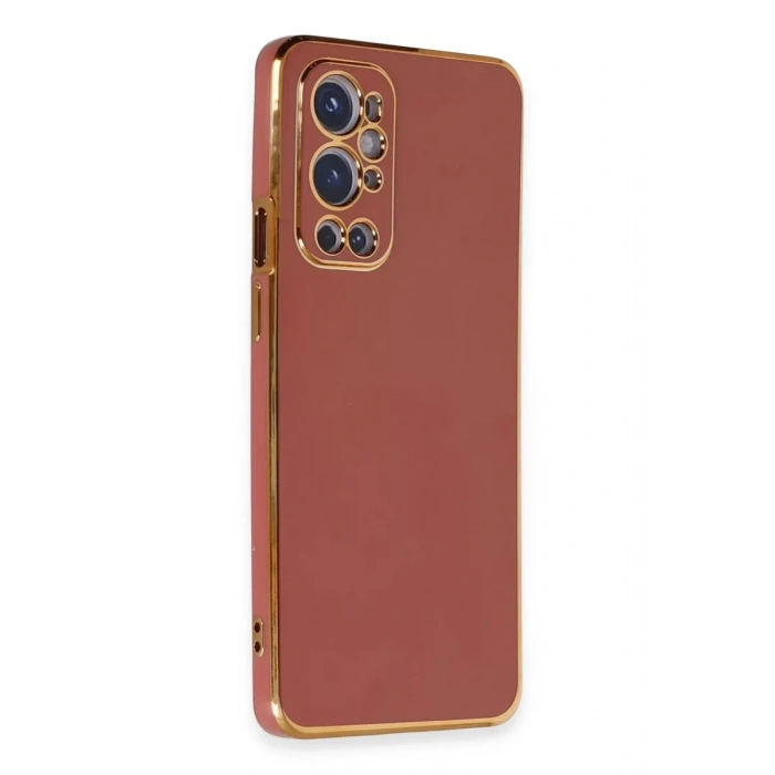 USLUCAN ALIŞVERİŞ One Plus 9 Pro Kılıf Volet Silikon - Kırmızı