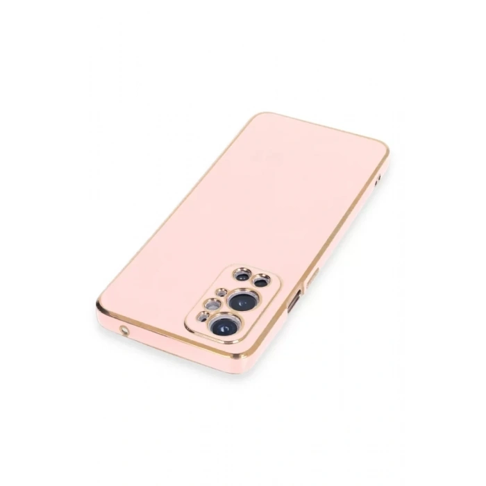 USLUCAN ALIŞVERİŞ One Plus 9 Pro Kılıf Volet Silikon - Pembe