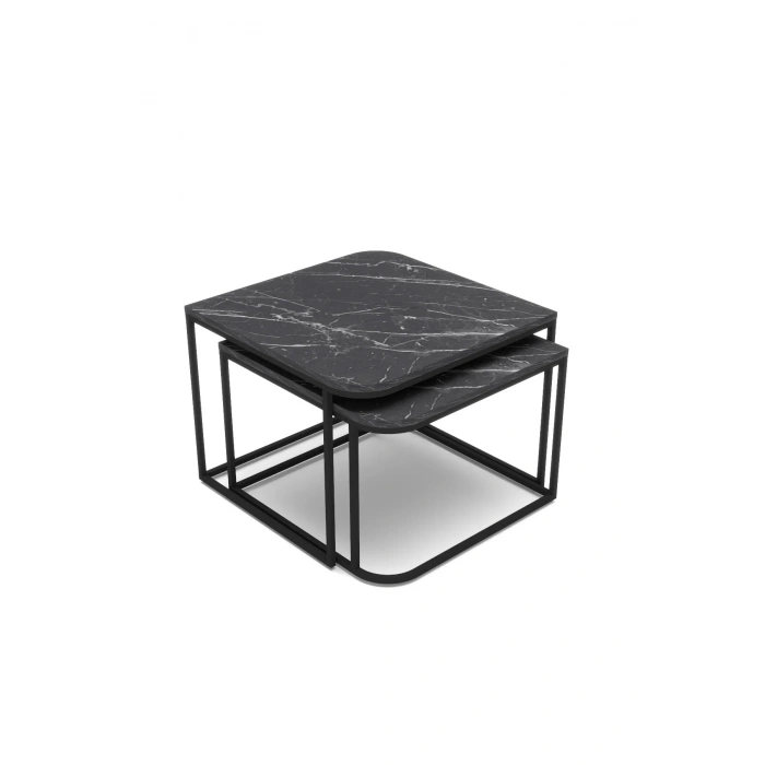 USLUCAN ALIŞVERİŞ Orta Sehpa Damla İkili Lüx Bendir