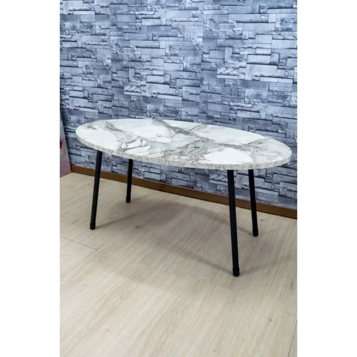 USLUCAN ALIŞVERİŞ Orta Sehpa Elips Metal Ayak  Efes