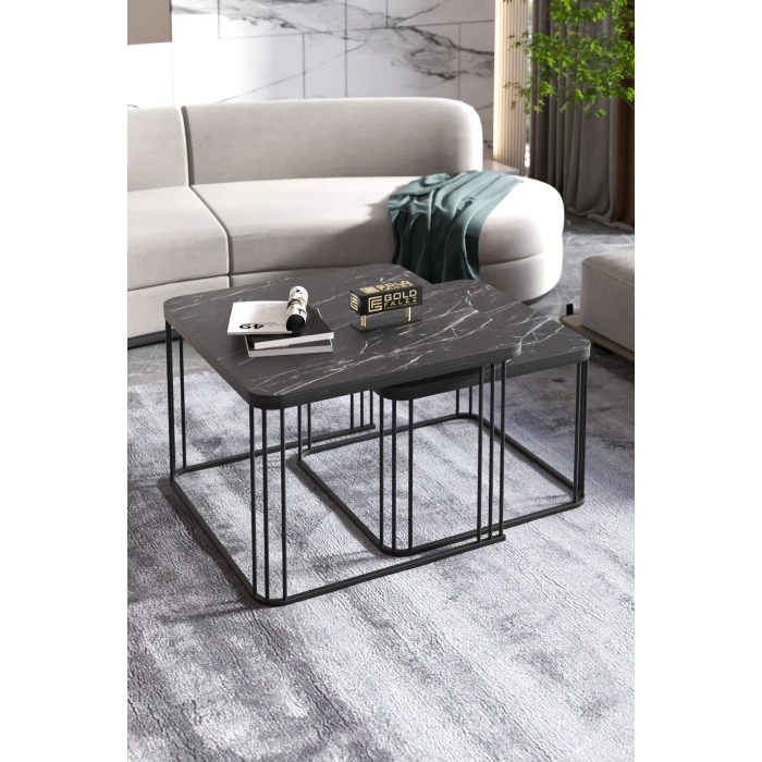 USLUCAN ALIŞVERİŞ Orta Sehpa İkili Alize Bendir