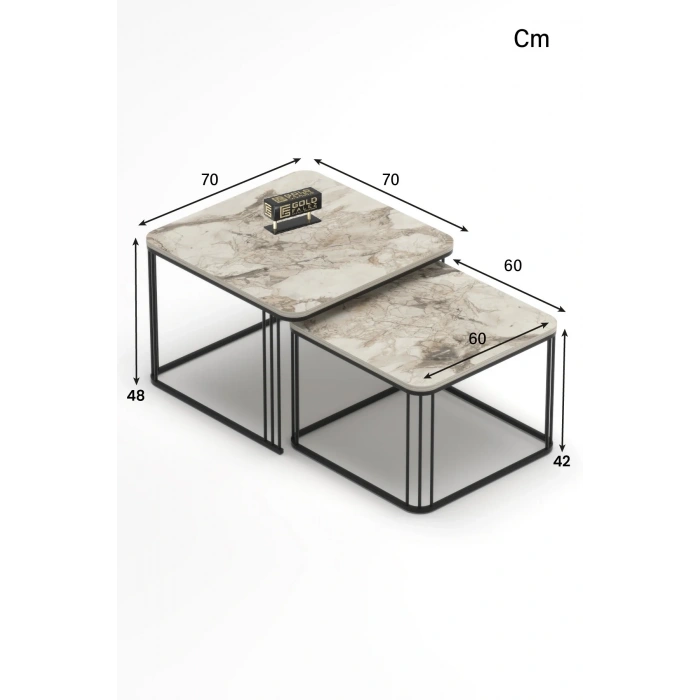 USLUCAN ALIŞVERİŞ Orta Sehpa İkili Alize Efes