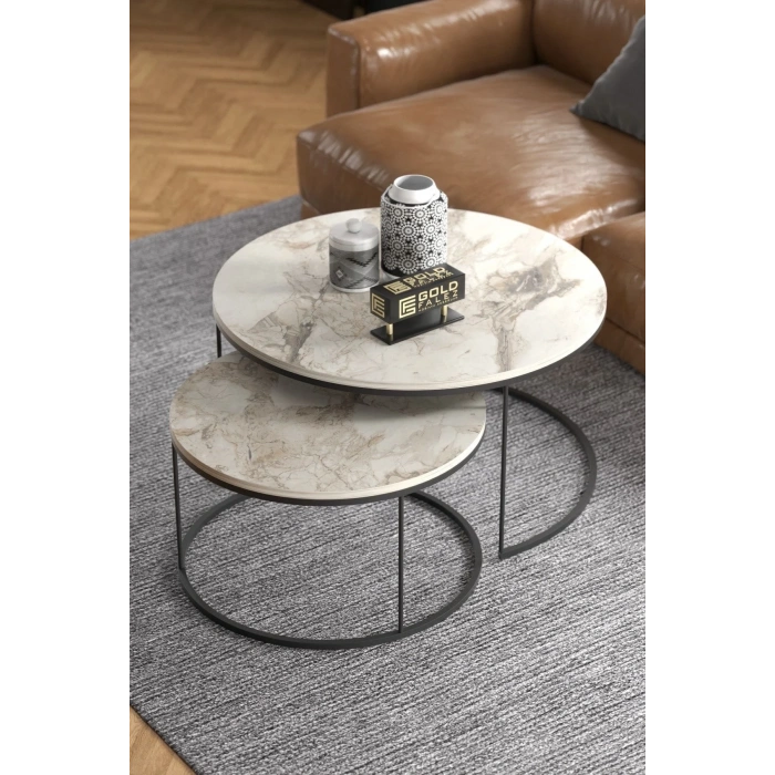 USLUCAN ALIŞVERİŞ Orta Sehpa Ikili Lüx Specıal Efes