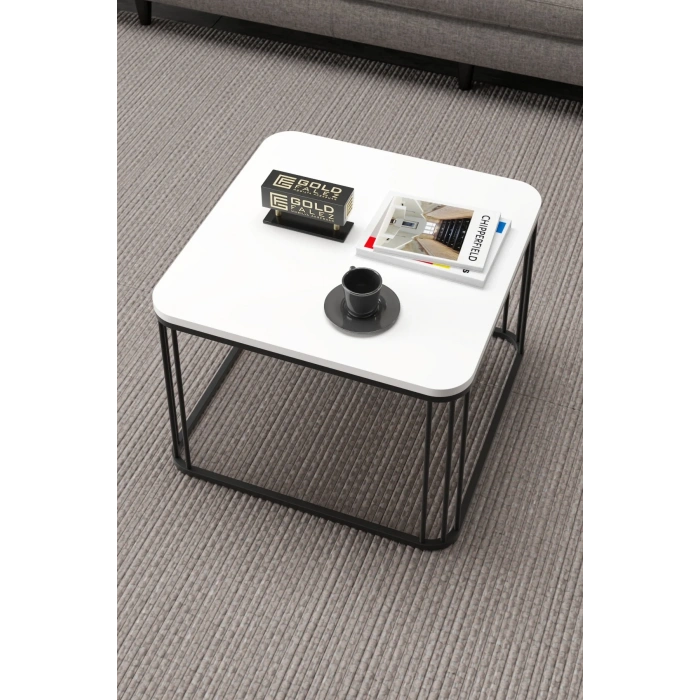 USLUCAN ALIŞVERİŞ Orta Sehpa Tekli Alize Beyaz