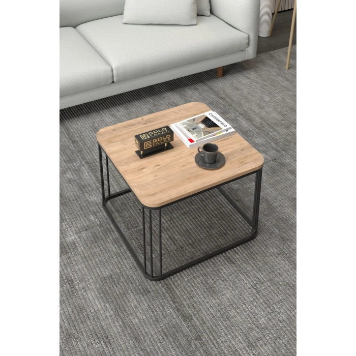 USLUCAN ALIŞVERİŞ Orta Sehpa Tekli Alize Ceviz