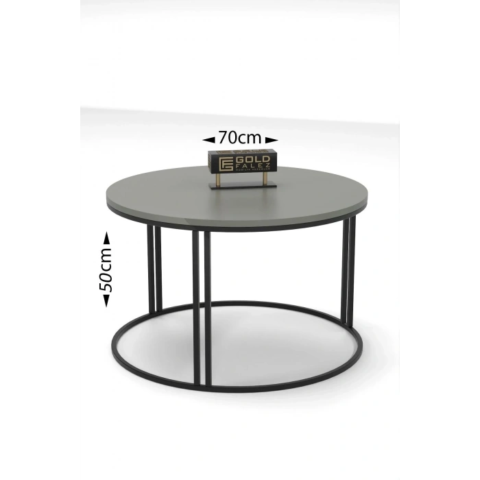 USLUCAN ALIŞVERİŞ Orta Sehpa Tekli Special Lüx Gümüş Efes