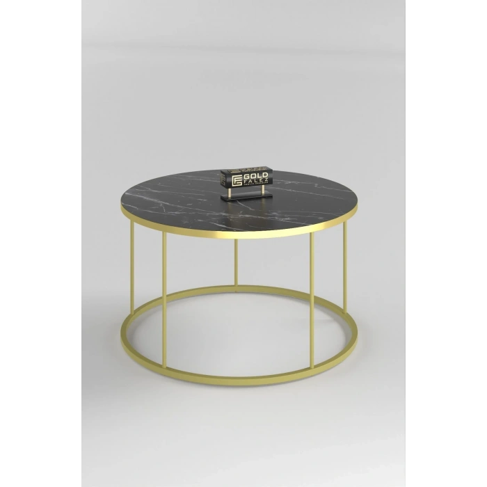 USLUCAN ALIŞVERİŞ ORTA SEHPA TERRA LÜX BENDİR GOLD