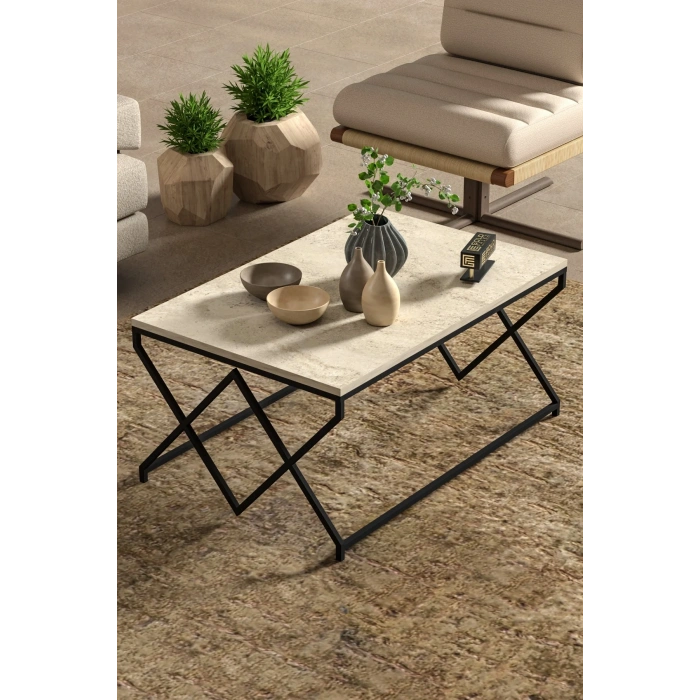 USLUCAN ALIŞVERİŞ ORTA SEHPA V LÜX TRAVERTEN