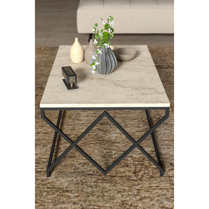 USLUCAN ALIŞVERİŞ ORTA SEHPA V LÜX TRAVERTEN