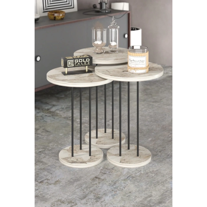 USLUCAN ALIŞVERİŞ ORTA SEHPA VE ZİGON SEHPA TERRA SET EFES