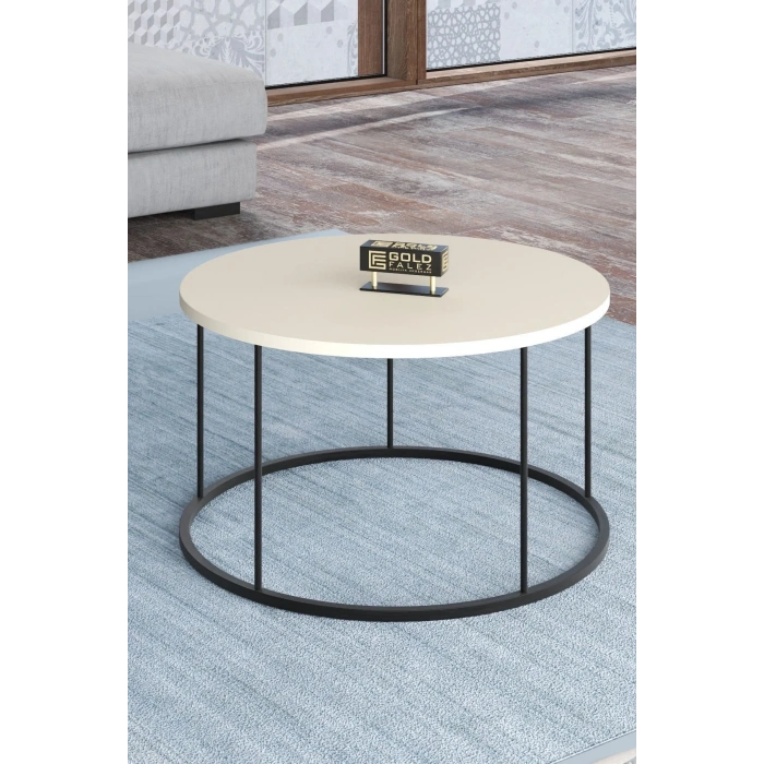 USLUCAN ALIŞVERİŞ ORTA SEHPA VE ZİGON SEHPA TERRA SET KREM