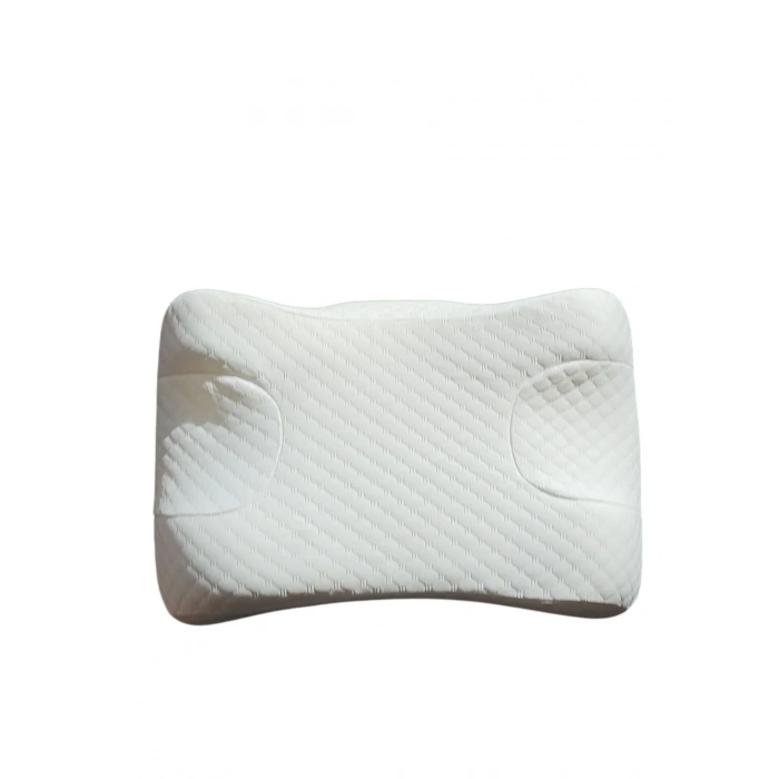 USLUCAN ALIŞVERİŞ Ortopedik Visco Yastık – Ergonomik Boyun Destekli Memory Foam Yastık