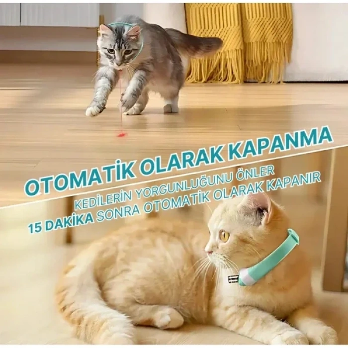 USLUCAN ALIŞVERİŞ Otomatik Lazer Oyun Tasması