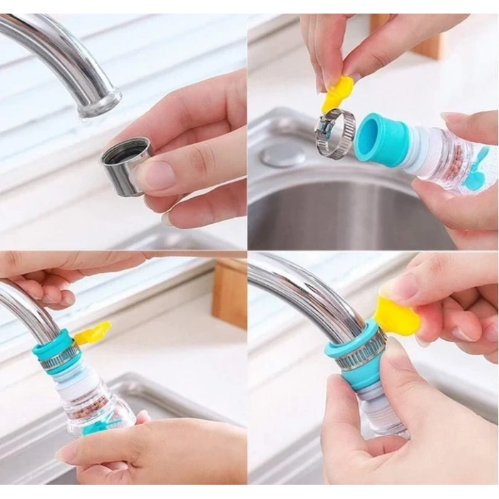 USLUCAN ALIŞVERİŞ Oynar Başlıklı  Pervaneli Taşlı Musluk Başlığı