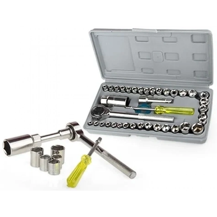 USLUCAN ALIŞVERİŞ Özel Çantalı 40 Parça Cırcırlı Lokma Seti