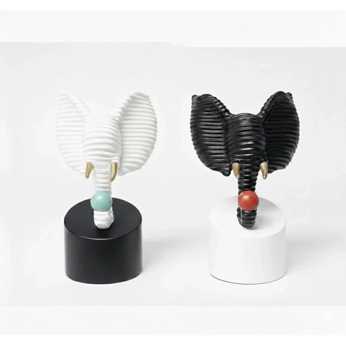 USLUCAN ALIŞVERİŞ Özel Tasarım Polyester Fil Büstü