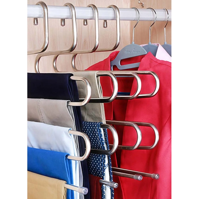 USLUCAN ALIŞVERİŞ Pantolon Askısı 5 Katlı