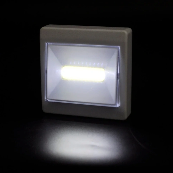 USLUCAN ALIŞVERİŞ PeakStar PS-801 COB Ledli Mıknatıslı Yapışkanlı Lamba